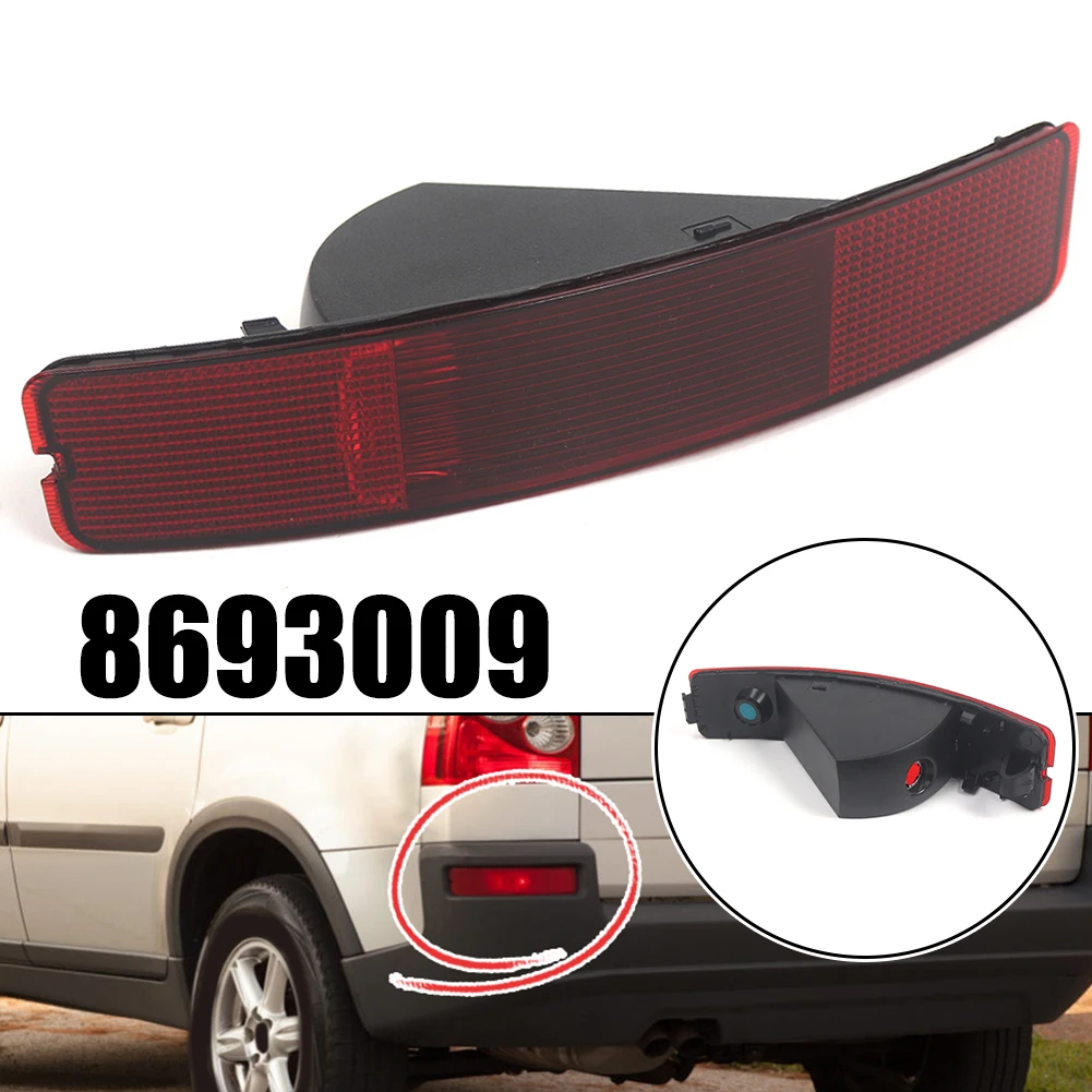 Red Rear Bumper Tail Central Fog Lamp Reverse Reflector Brake Lights For Volvo XC90 2003-2006 8693009 8693008 8693012