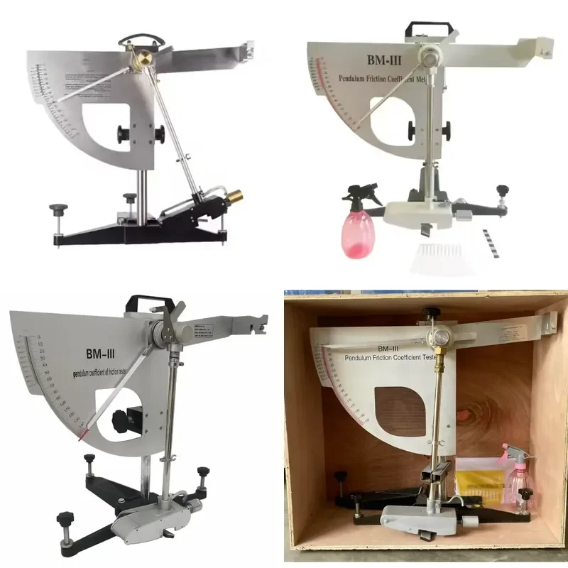 for Pavement Friction Tester Pendulum Anti Skid Test Equipment Road Surface Slip Resistance Measurement Tool Portable