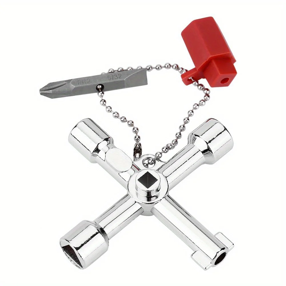 1PC High-Quality Multifunction Wrench 4 Ways Universal Internal Triangle Key Hand Tools for Repair