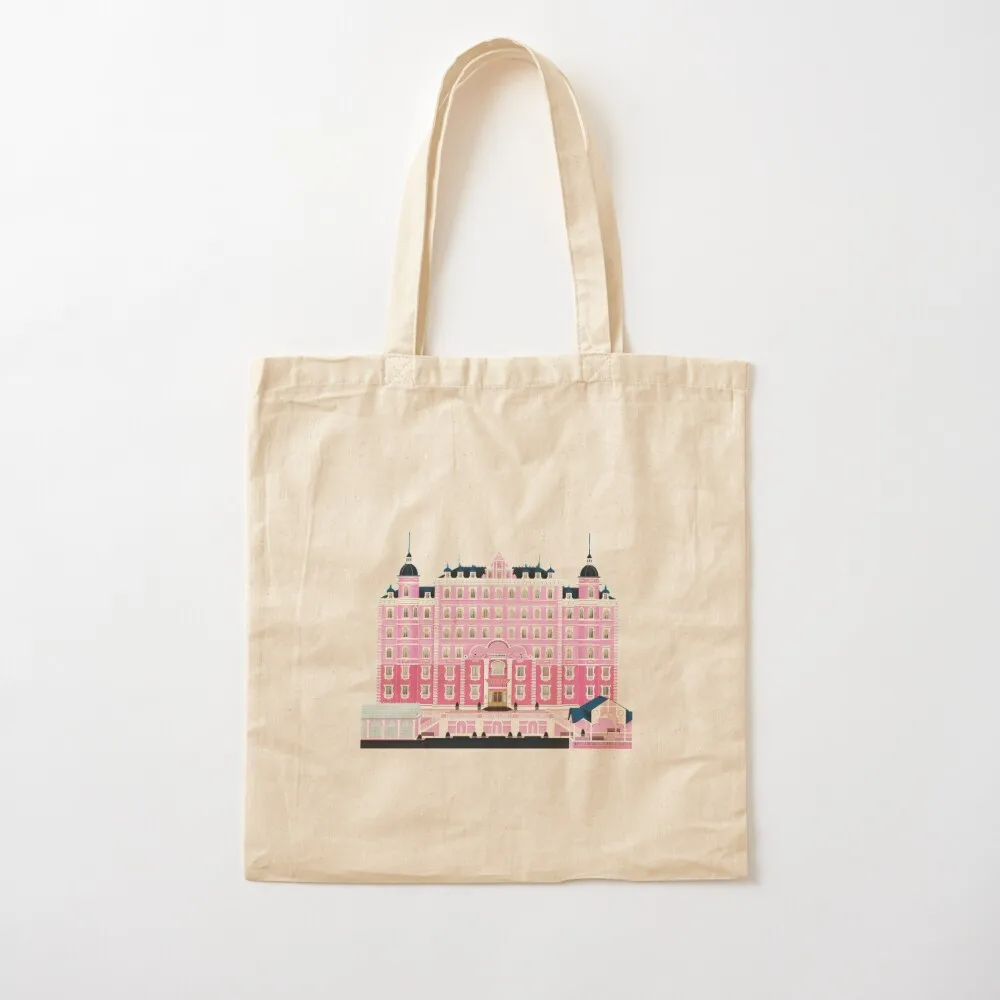 

The Grand Budapest Hotel, Wes Anderson Tote Bag Custom bag shopping bag logo eco pack Canvas Tote
