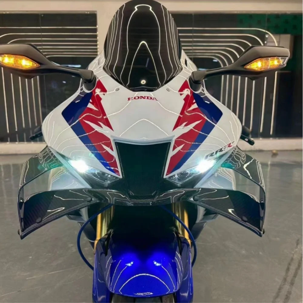 Side Stablizer Wing Deflector FOR Honda CBR1000RR-R 2021- 2024 Motorcycle Decorative Front Fairing Winglet Air Spoiler