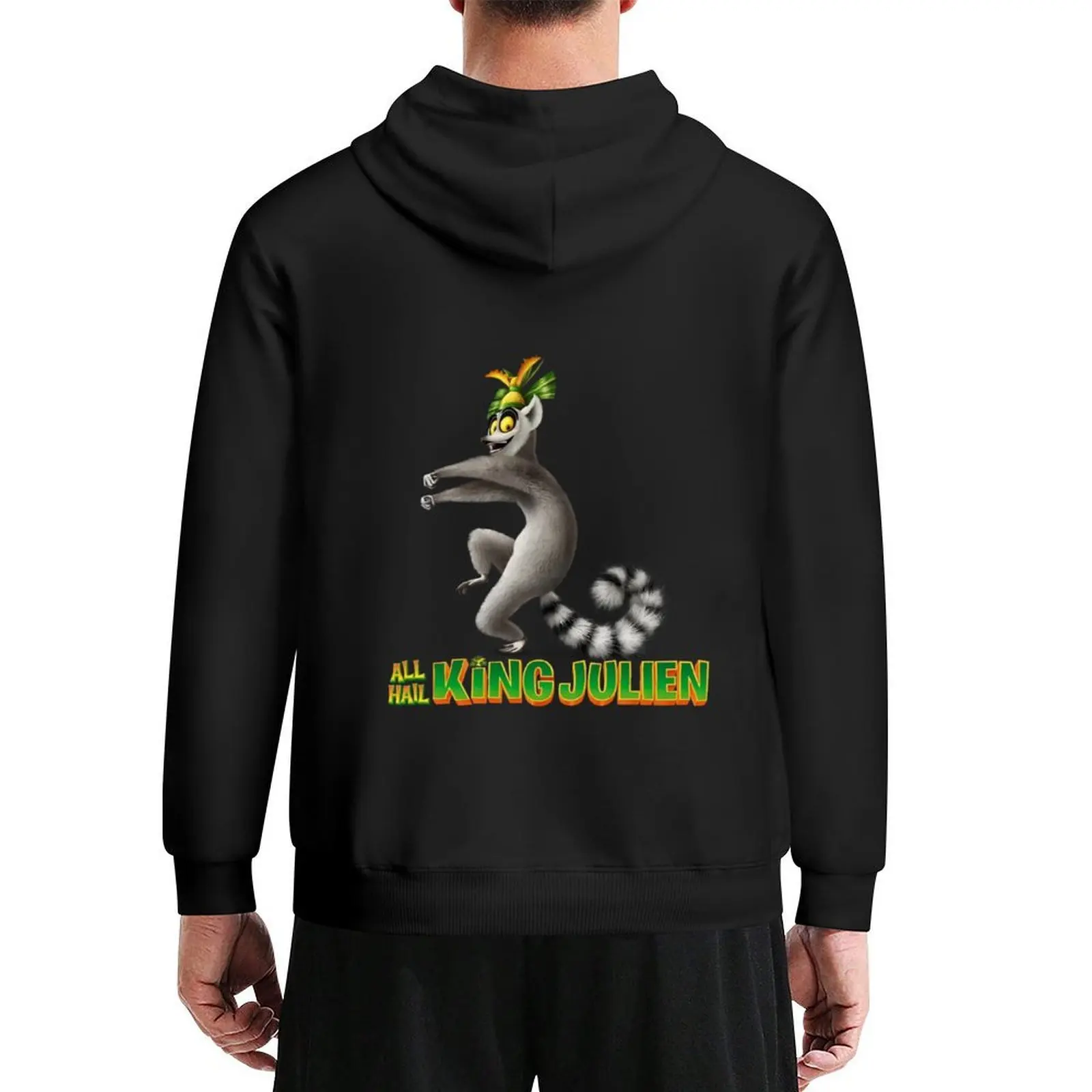 

King Julien King Julien King Julien Hoodie autumn clothes winter clothes fashion men japanese style new in hoodies & sweat-shirt