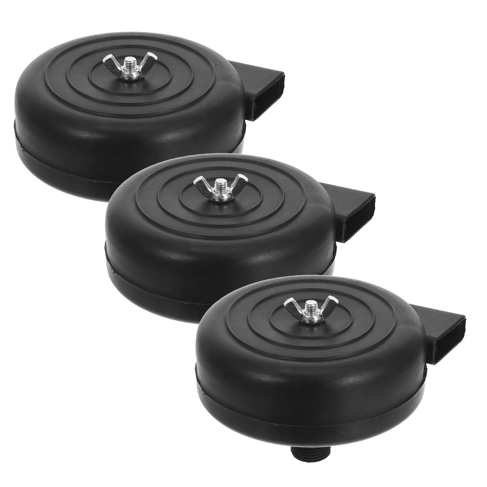 

3Pcs Air Compressor Filter Element Black 16mm Thread Noise Reducing Muffler Replacement Intake Filter Accessories