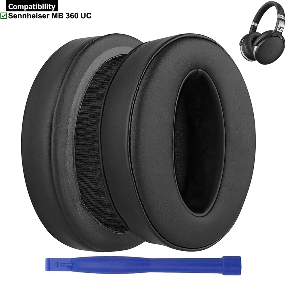 وسادات أذن بديلة وسائد للأذن لسماعات Sennheiser MB360 MB 360 UC
