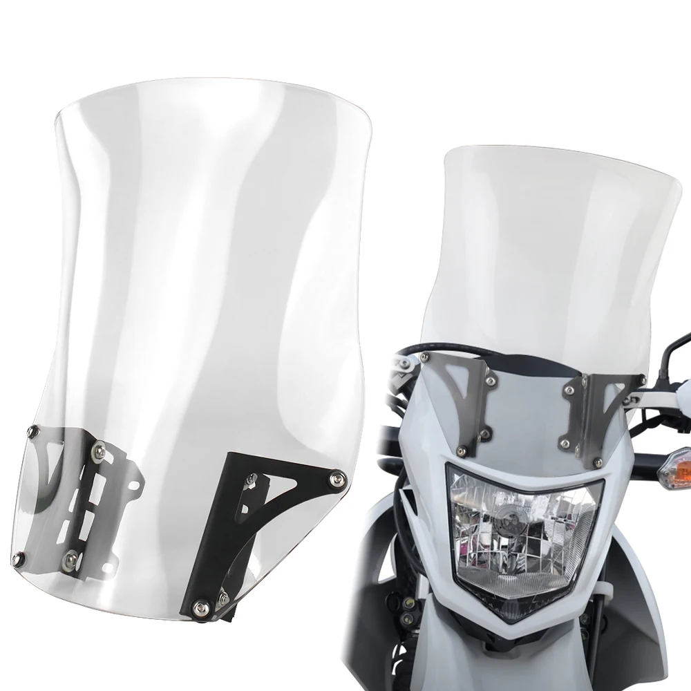 Motorcycle Windscreen Risers Adjustable Windshield Bracket XR150L XR125L XR650L WR250R/X EXC-F XC-W XCF-W For KTM Yamaha Honda