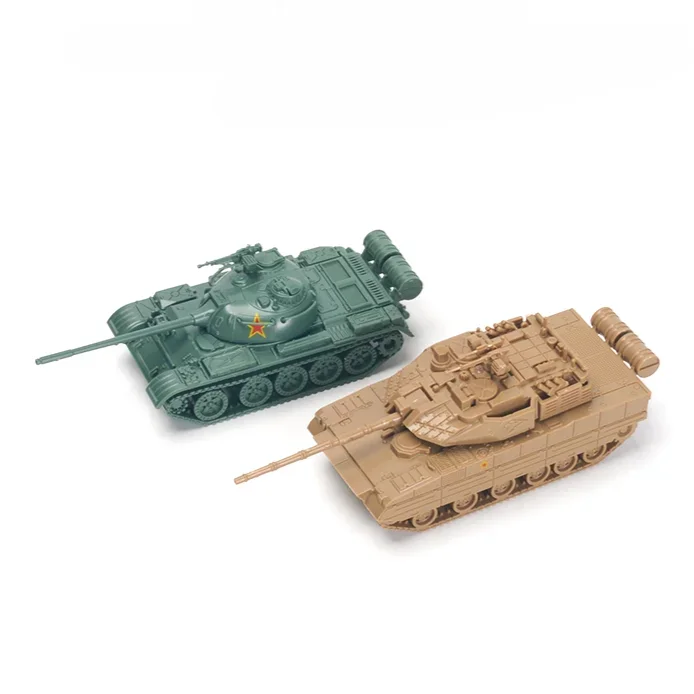 4D Assemble 1/72 Chinese Type 59 Tank Type 15 Light Tank Non Glue Assembly Model Military Boy Toy Gift