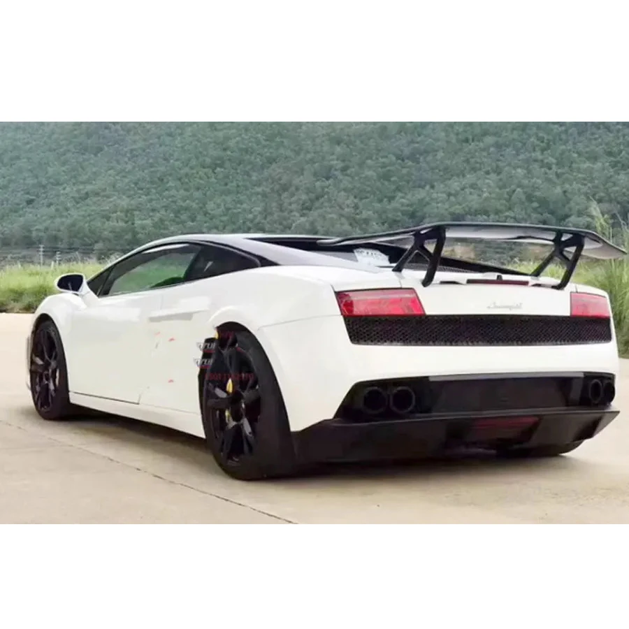 For Lamborghini Huracán Gallardo LP550 LP560 LP570 550 560 Carbon Fiber Tail fins Rear Spoiler Car Wing Car Accessories body kit view 5