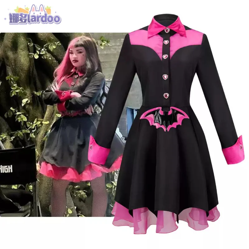 costume-de-cosplay-anime-monster-draculaura-uniforme-de-fete-de-carnaval-d'halloween-vetements-de-jeu-de-role-de-noel