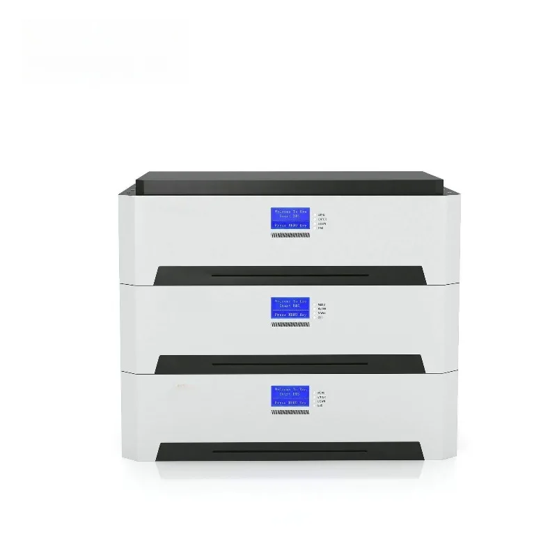 Portable 5000-watt hybrid solar generator silent off-grid system can be stacked complete sets of household