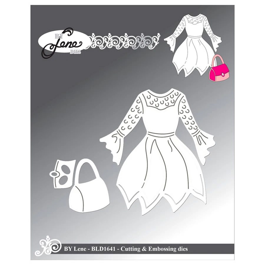 2024 AliliArts Metal Cutting Dies Dress diy Scrapbooking Photo Album Decorative Embossing PaperCard Die