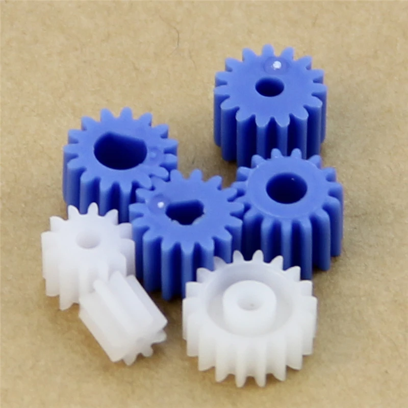 16 tipos engrenagens eixo Engrenagens eixo Engrenagem-B 2MM 2.3MM 3MM 3.17MM 4MM Plástico sem-fim
