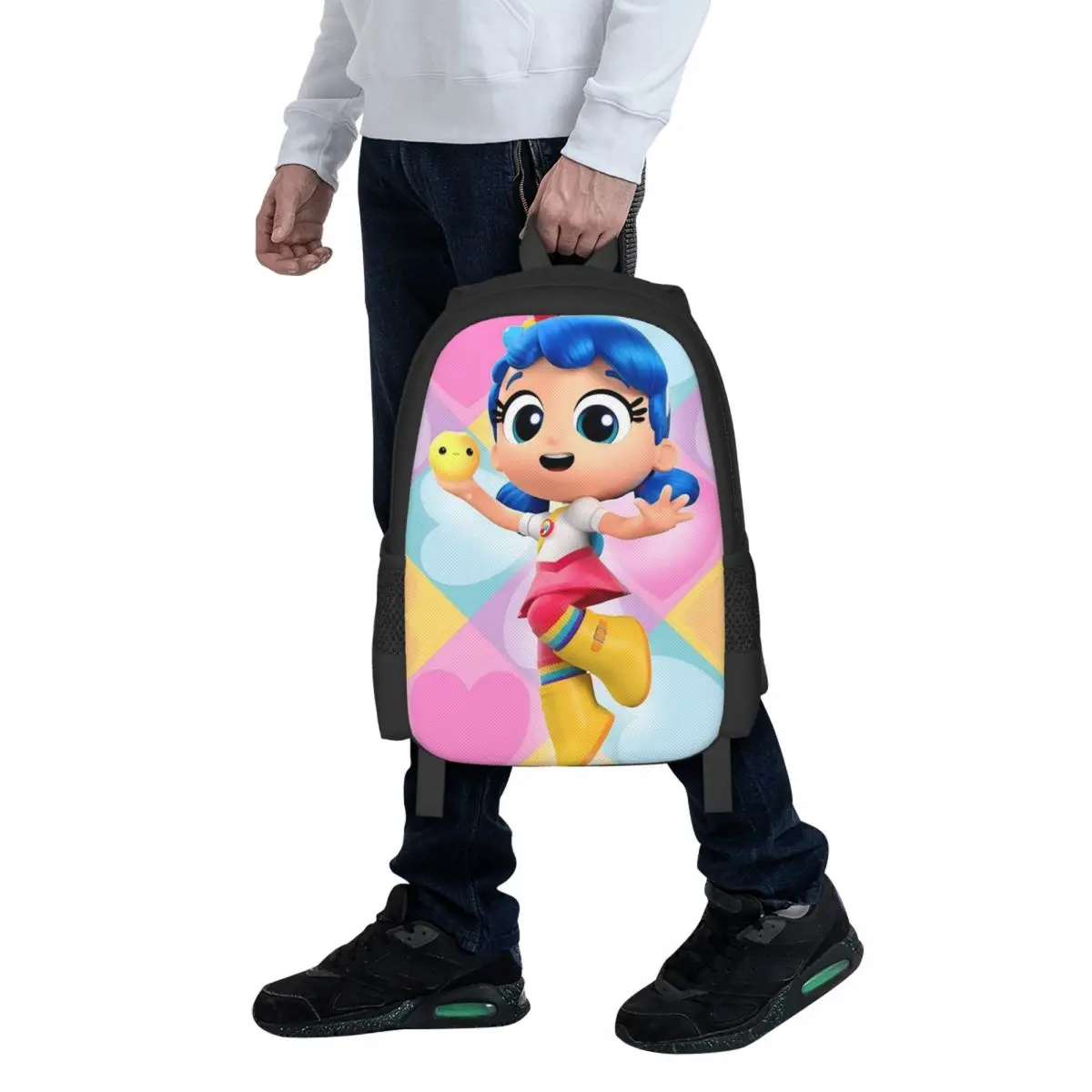 

True And The Rainbow Kingdom Student Backpack School Bag Hiking Travel Daypack for Boys Girls Fashion Bookbag Shoulder Bags