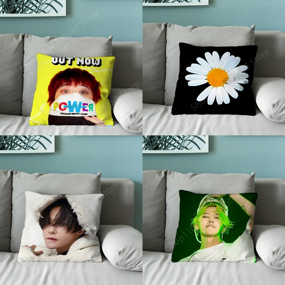 

Singer GD G-Dragons Pillow Case Soft Cushion Cases for Farmhouse Sofa Decor Home Decorations and Protector