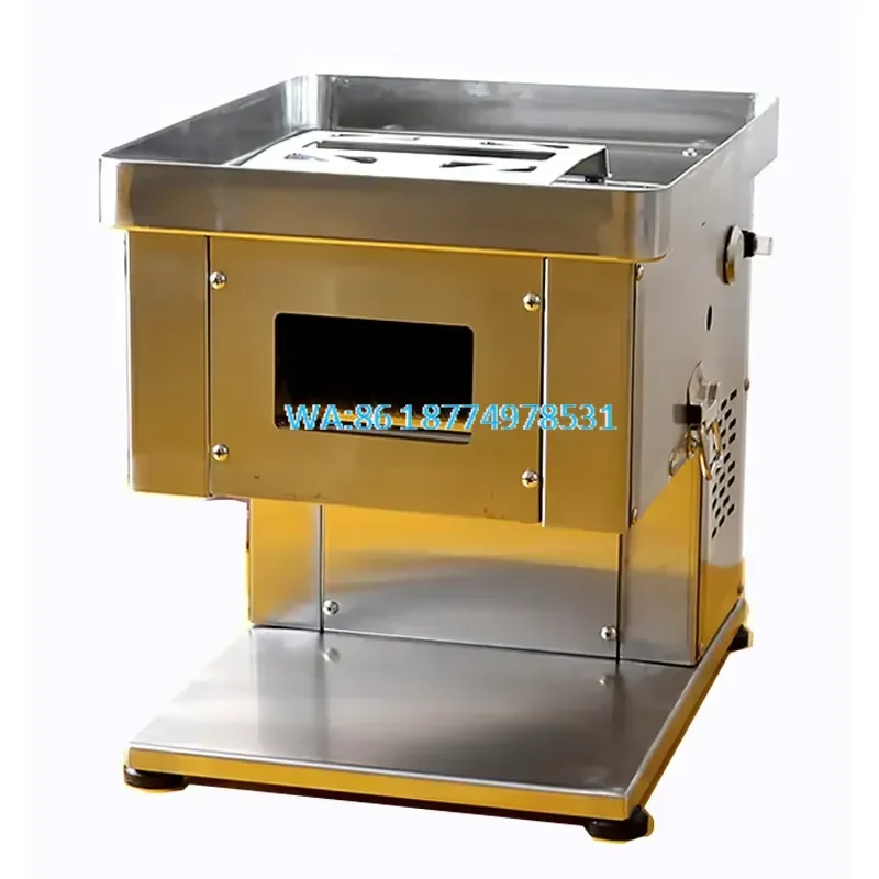 Wmwmnu 1100W Meat Cutter Stainless Steel for Boneless Pork Chicken Fish for Family Commercial Use