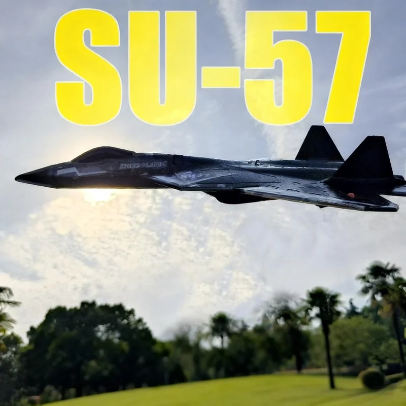 

Su-57 Модель самолета с дистанционным управлением, наземная вода, воздух, устойчивый к падению боевой дрон, планер с фиксированным крылом, подарочная игрушка для хобби