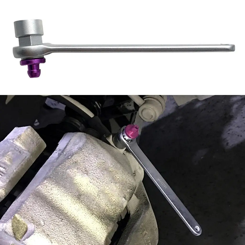11mm Brake Bleeder Wrench Oil Drainer Tool for Auto Car Repair