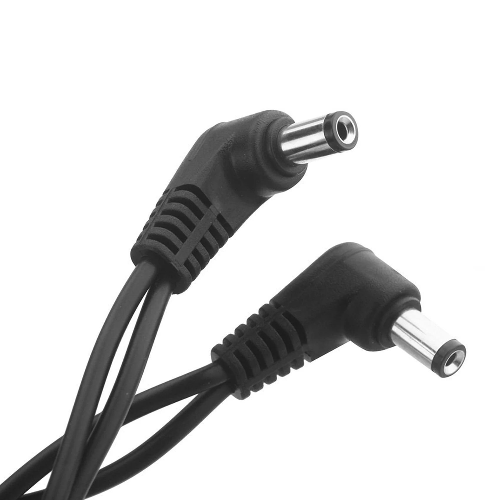 A99I-3X Vitoos 6 Ways Electrode Daisy Chain Harness Cable Copper Wire For Guitar Effects Power Supply Adapter Splitter Black