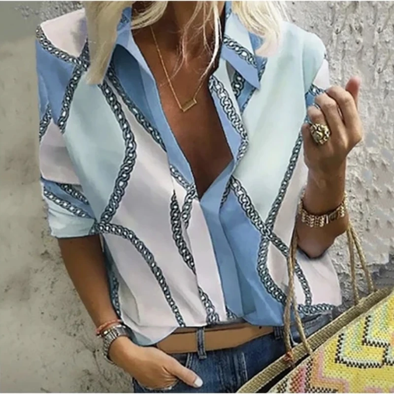 

New shirt top for women retro elegant and comfortable style long sleeved shirt for women fashionable and trendy street style