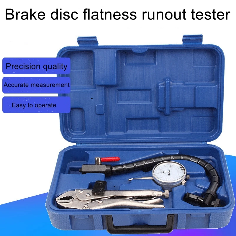 

Auto brake disc flatness measurement tool Brake disc runout tester Brake disc deformation monitoring set