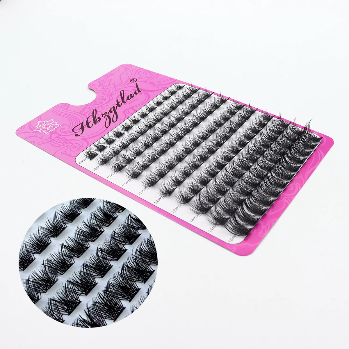 120 Bundles 3D Fluffy Single Cluster False Lashes Russia Volume Fans Individual Eyelash Segmented Fake Lashes For Makeup Cilia