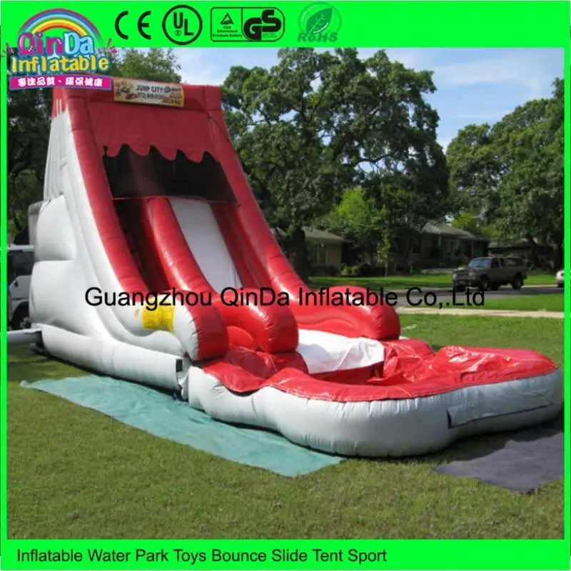 Price Factory Cheap Kids Inflatable Water Slide With Pool