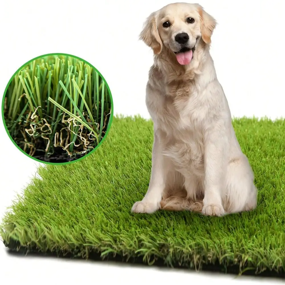 

Grass Turf For Dogs 3 Ft X 5 Ft,1.38 Inch Fake Grass Pee Pad For Puppy Potty Training,Faux Pet Grass Rug For Indoor Outdoor Pat