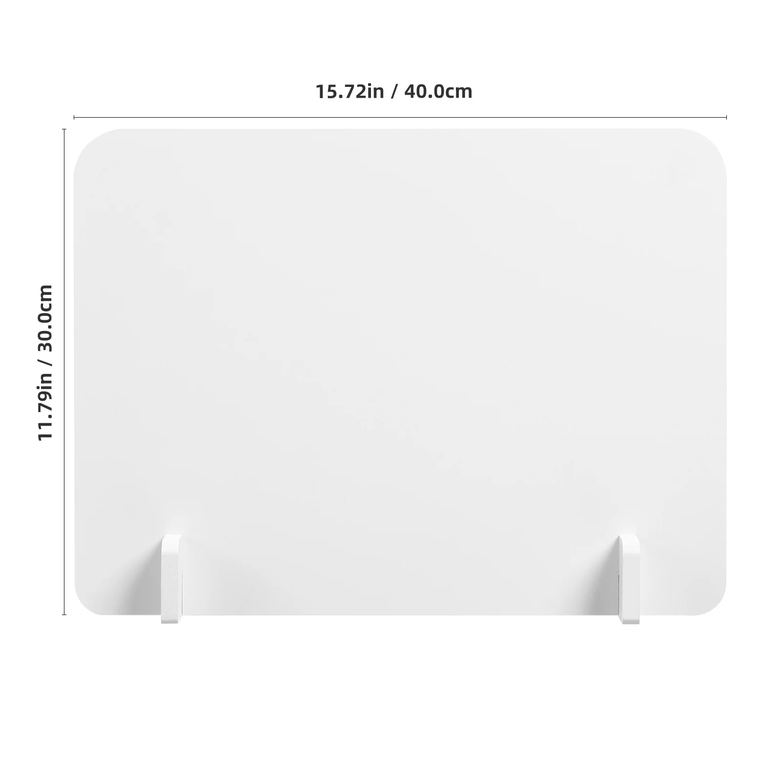 Guard Partition Board Spray Proof Isolation Board Professional Round Edge Desktop Dining Room Divider Sneeze Guard