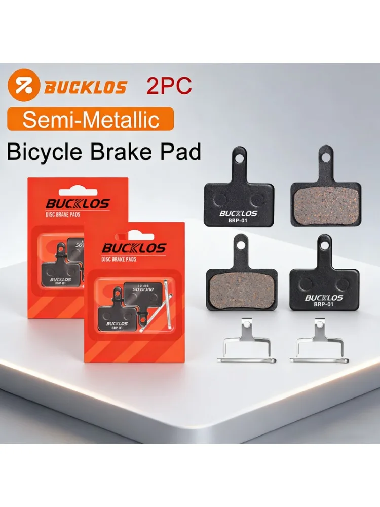 AliExpress BUCKLOS 2PC Semi-Metallic Bicycle Brake Pad for SHIMANO B01S B05S Bicycle Disc Brake Pad MTB Hydraulic Disc Brake Pads Bike Part