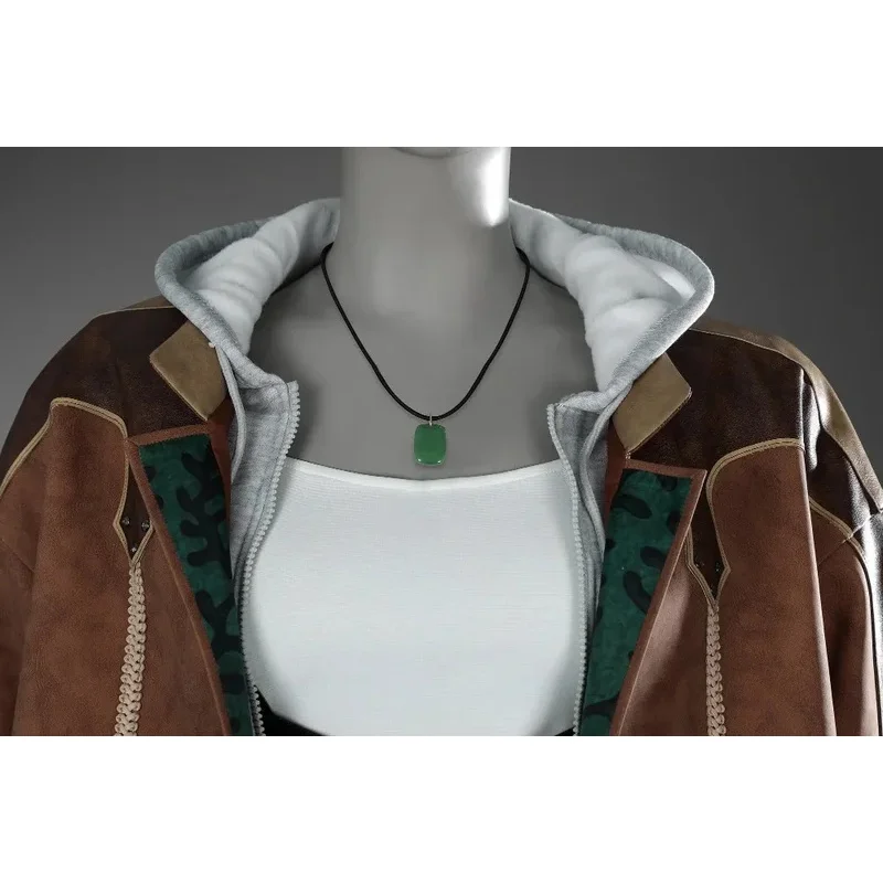 Wilds Alma Cosplay Monster Hunter Wilds Alma Costumes Woman Game Outfit Leather Coat Halloween Comic Con Suit Custom Size