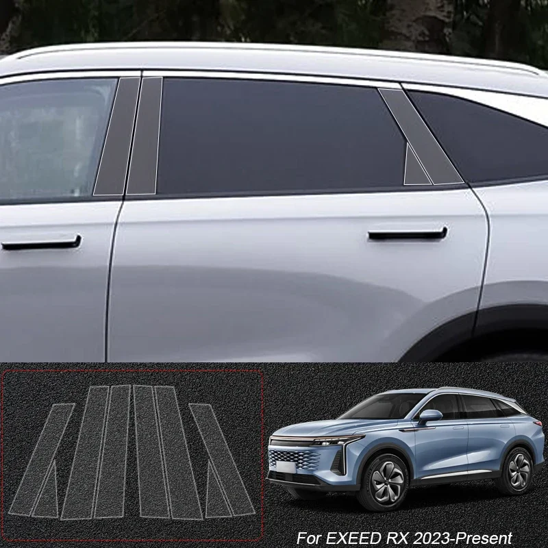 

Car Protective B Pillars TPU Film For EXEED EXLANTIX ES ET RX TXL VX LX 2019-2026 Auto Window Body Paint Sticker Accessories