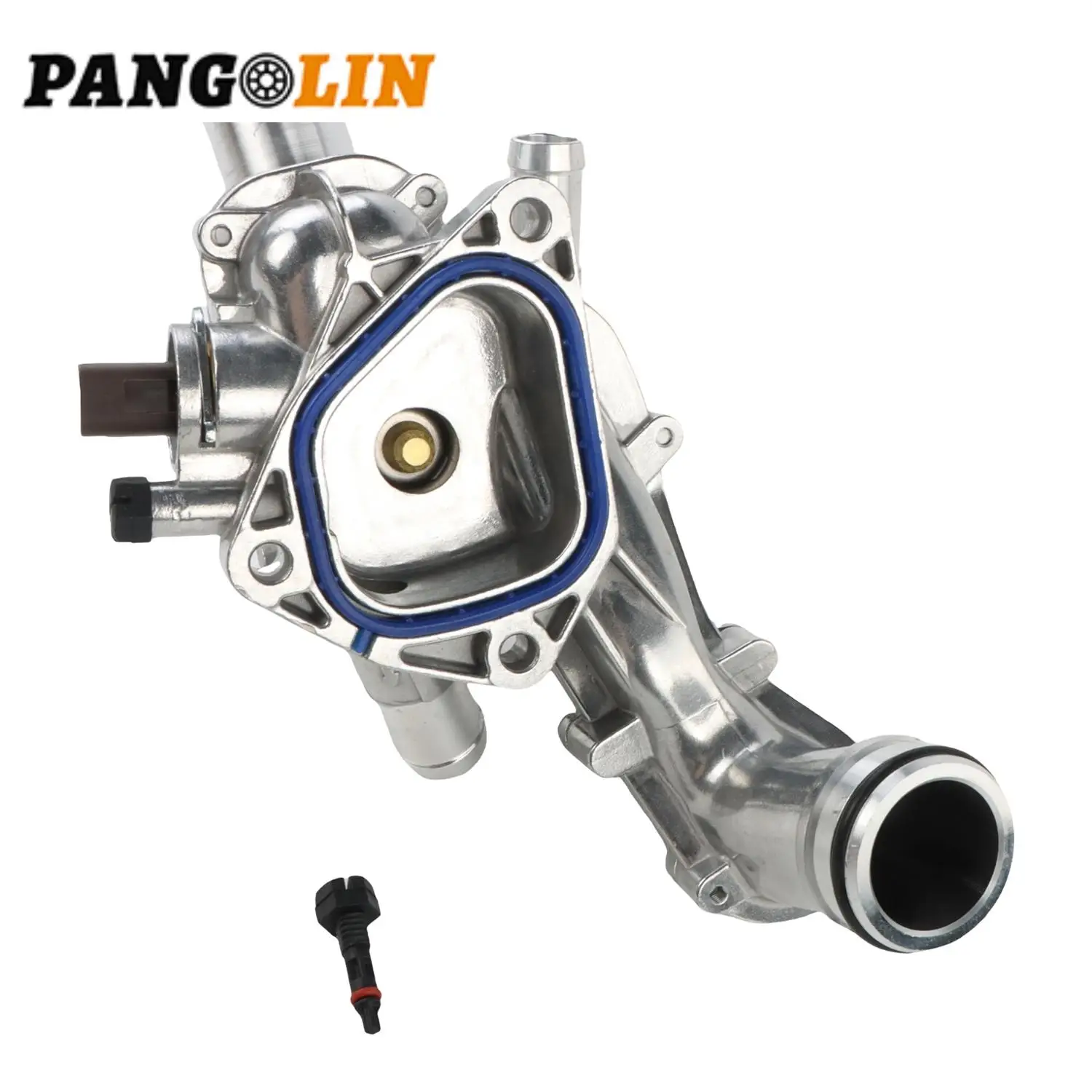 

1pc 11537534521 Aluminum Thermostat Housing Assembly For 2007-2013 Mini Cooper 1.6L Engine Car Accessories Parts Replacement