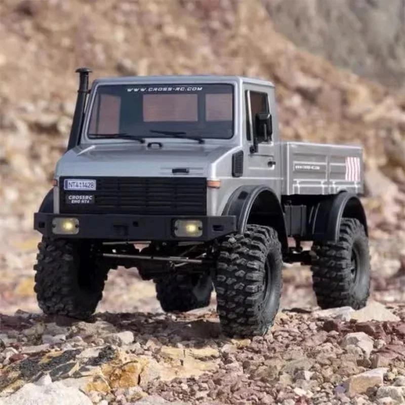 CROSSC RC Electric Model Car 1/10 EMO NT4 Simulation Unimog 4X4 Off Road Climbing Vehicle Differential Lock High Low Speed RTR
