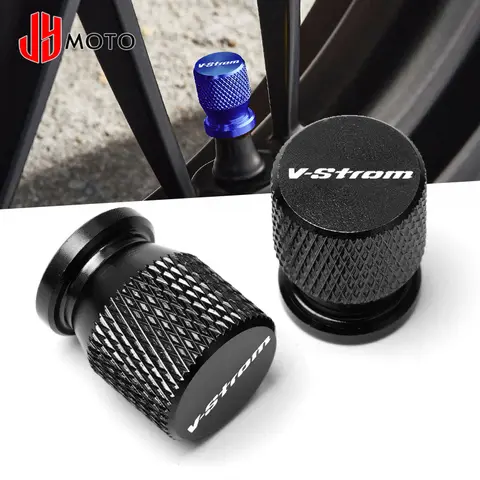 스즈키 V-Strom V Strom DL650 DL 650 Vstrom XT 2011-2023 오토바이 CNC 알루미늄 타이어 밸브 에어 포트 스템 커버 캡용 2PCS
