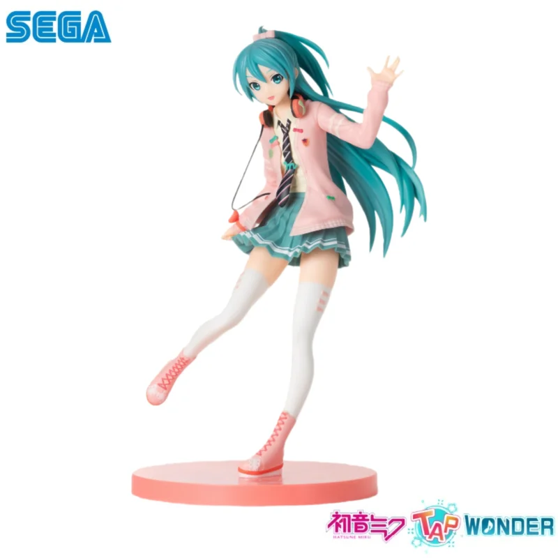 在庫あり-セガオリジナル-初音ミク-初音ミク-アクションフィギュア-モデル人形-新品箱入りおもちゃ-モデルガレージコレクタブル