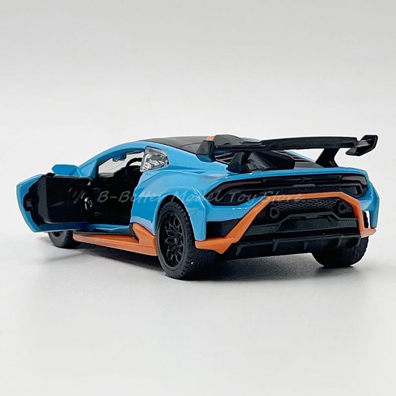 1:40 Druckguss Modell auto Spielzeug Huracan Sto zurückziehen Miniatur Replik