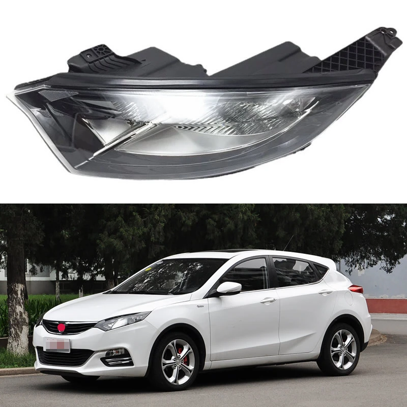 

For Changan Eado XT hatchback 2013-2017 Car Accessories Headlight assembly near far light turn signal lights Electric adjustment