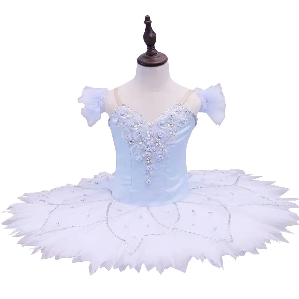 

Performance Professional Ballet Tutu Girls Adult Kids Swan Lake Ballerina Dance Costume Pancake Tutu Pink Ballet Dress Girls