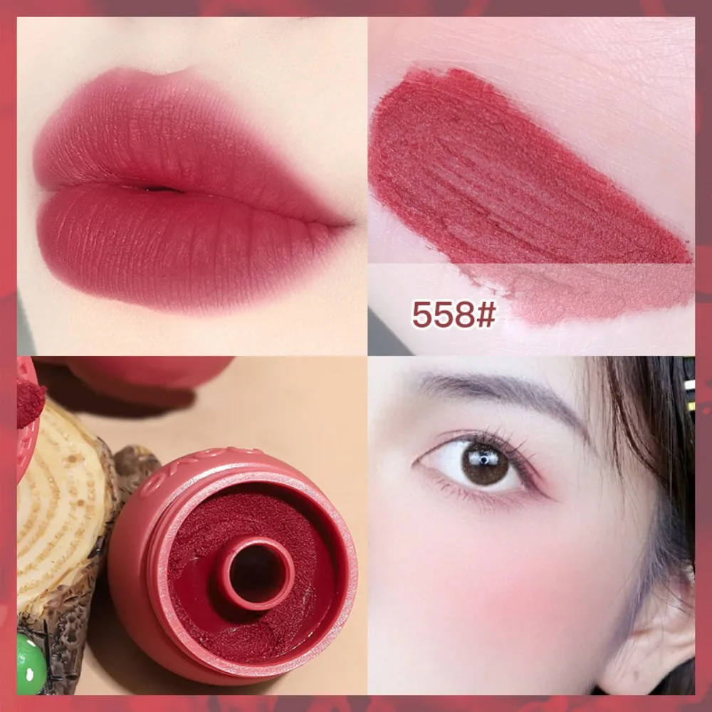 Hot Non appiccicoso sfocato budino vaso labbra colorato lucido budino bagliore balsamo per labbra liscio lucidalabbra per nutrire