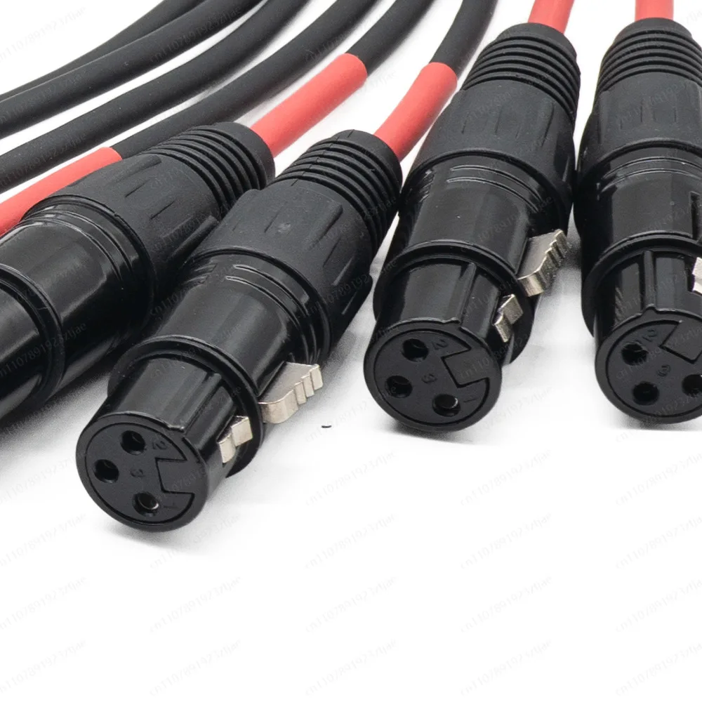 Audio Mixers Snake 8 Channel 3 Pin RJ45 Multi Network Breakout Cable Ethercon Stage Box for Stage Recording Studio Male