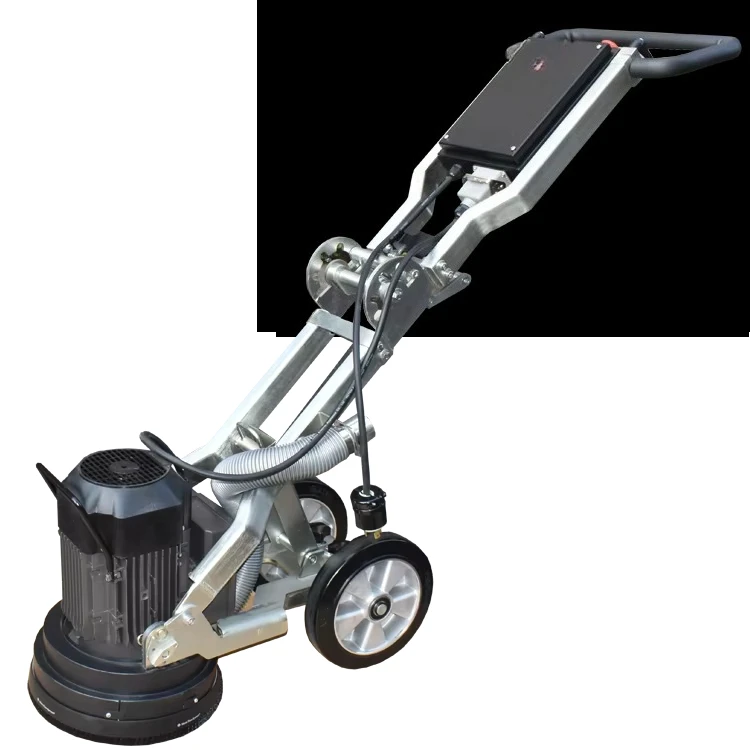 

Concrete Grinder Machine With Dust Vacuum 110 Cleaner Connection Wall Plaster And Milling