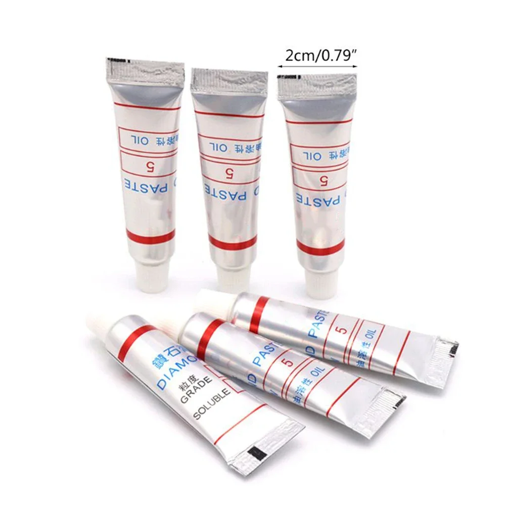 1 szt. Krem do polerowania metali pasta ścierna diamentowa 320-10000 ziarno do jadeitowych zegarów zegarki zapalniczki biżuteria odrdzewiacz materiały ścierne