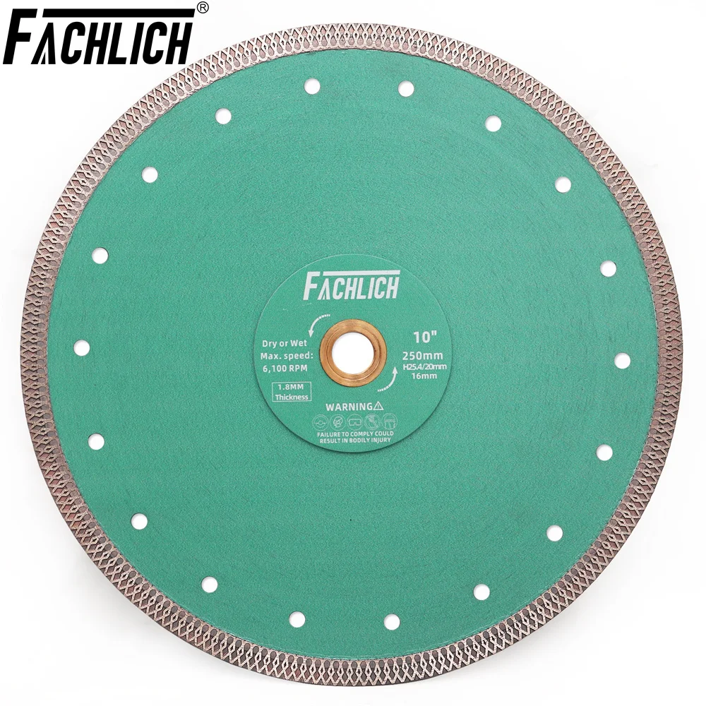 fachlich-1-ud-disco-de-corte-de-diamante-de-250-mm-10-pulgadas-con-borde-turbo-de-malla-x-para-corte-en-seco-de-porcelana-granito-marmol-y-piedra