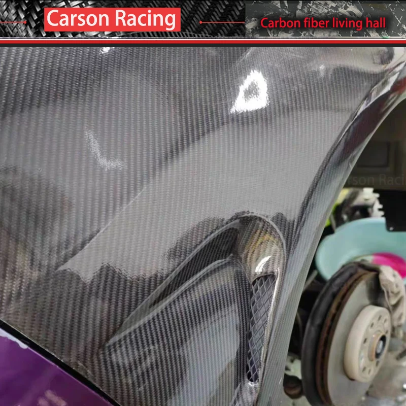 Высококачественное брызговик из настоящего углеродного волокна для Volkswagen GOLF MK6 GTI R 2008-2013, внешние аксессуары от Mk6 Forge, карбоновые крылья