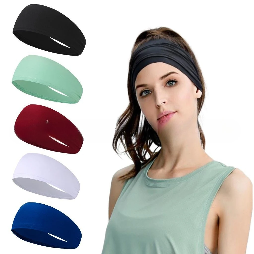 

Sports Headband for Running Workout Non Slip Sweatproof Hair Accessories for Men Women