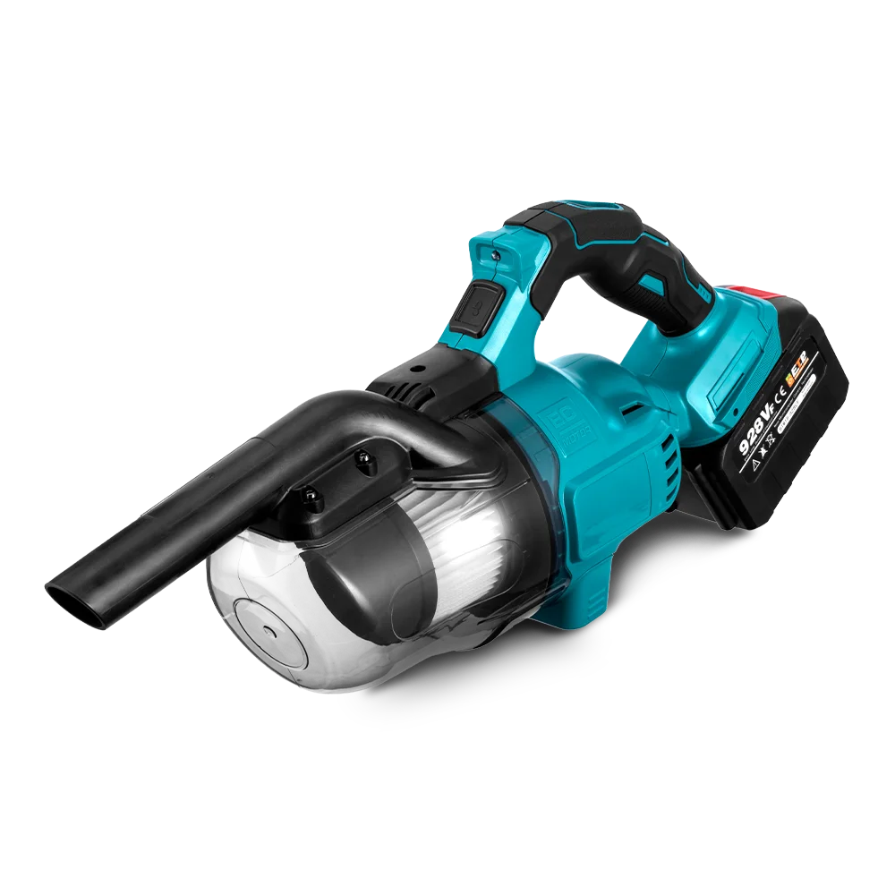 YOFIDRA 1000 W kabelloser elektrischer Staubsauger, effizienter wiederaufladbarer Staubfänger, Reinigung von Elektrowerkzeugen für Makita-Akku-Pin – Detail 8