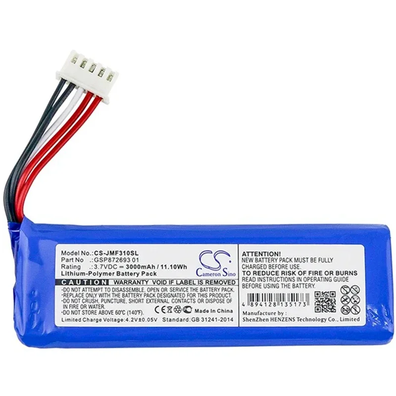 GSP872693 01 Flip4 3.7V 3000mAh Battery + Tools For Bateria JBL Flip 4 Special Edition Bluetooth Audio Battery