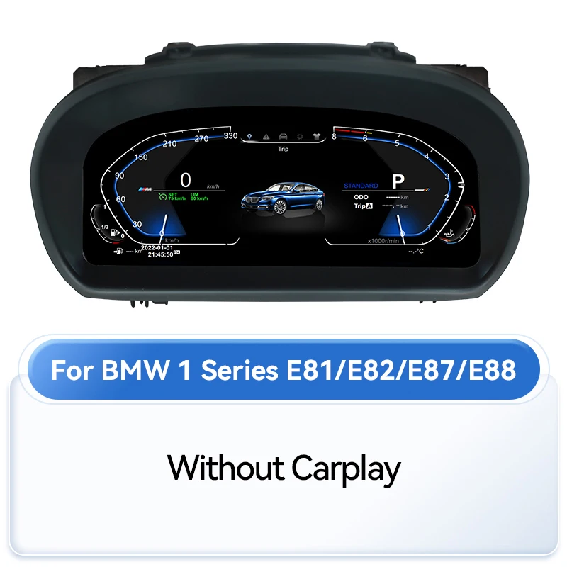 XONRICH Auto LCD Dashboard Paneel Voor BMW 1 Serie E81 E82 E87 E88 2006-2015 Jaar Digitale Cluster Instrument display Snelheid