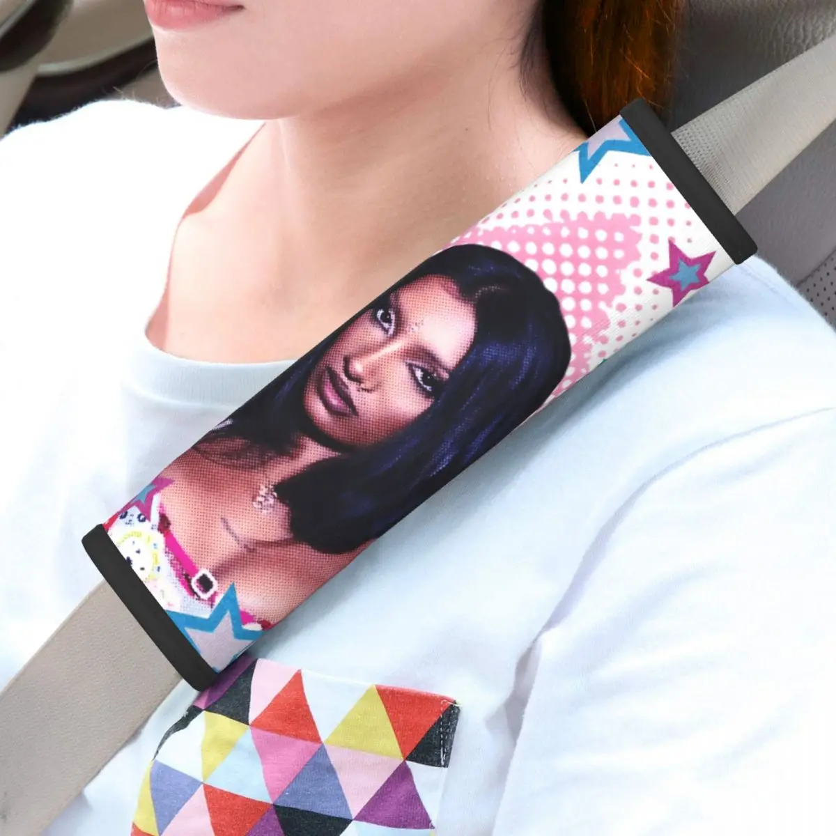 Car Lara Katseyes Kpop Girl Group Seat Belt Cover Comfort SeatBelt Pads Cover for Cars Trucks