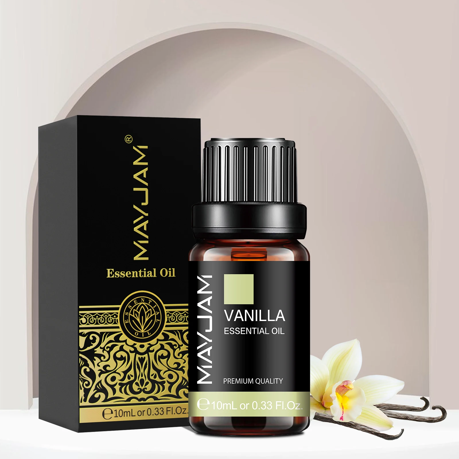 MAYJAM 3PCS/SET Vanilla Cedarwood Lemongrass Pure Essential Oils For Humidifier Diffuser Burner Making Soaps Candle DIY Perfume