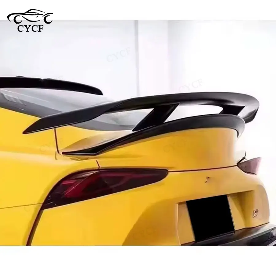

For Toyota GR Supra A90 A91 MK5 2019+ Carbon Fiber Car Trunk Spoiler Racing Tail Wing Wing Diffuser Modified UP Car Accessories